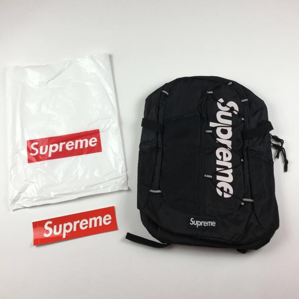 SUPREME SS17 Brand New Backpack (Black)